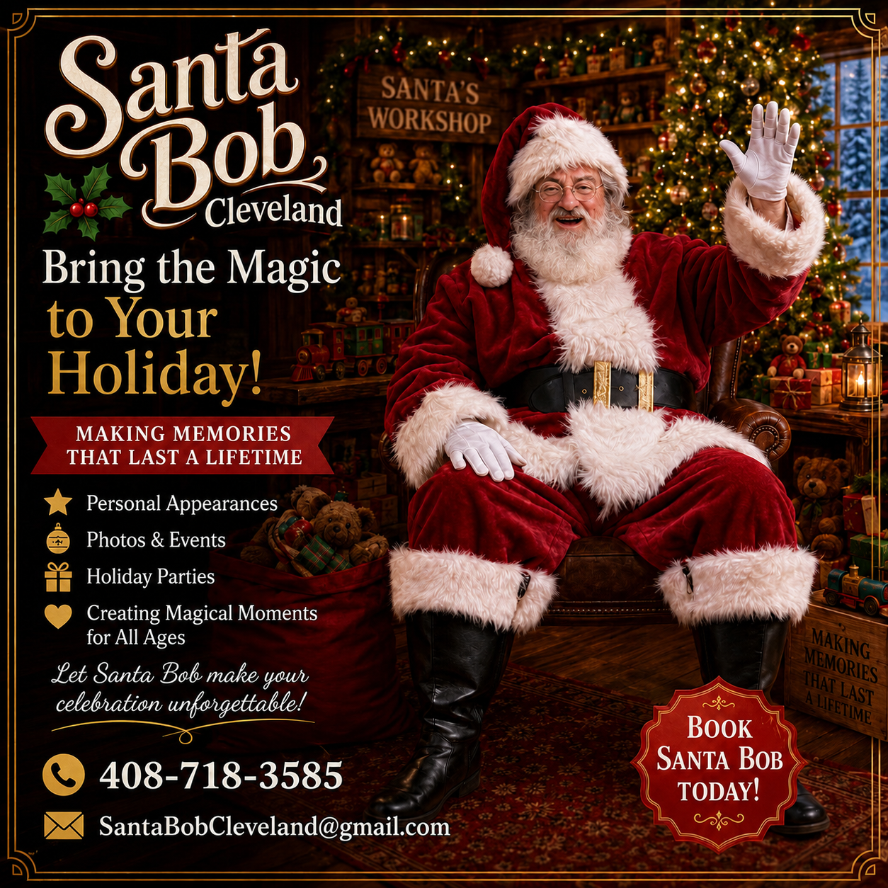 Santa Bob Cleveland Logo